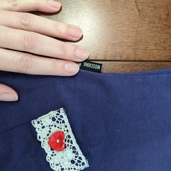 Moschino women's purple long sleeve cardigan in size 8 - Picture 7 of 12